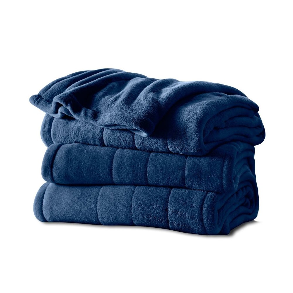 Sunbeam Heated Microplush Blanket